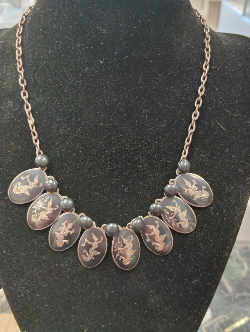 Vintage Siam Sterling Silver Jewelry Bundle